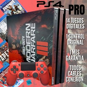 PS4 PRO Version MODERN WARFARE 2 ROJO