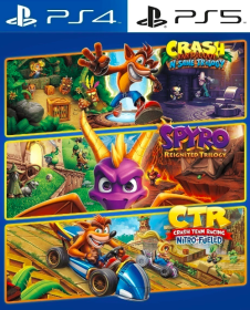 Crash Nitro Fueled + Crash Trilogy + Spyro Trilogy PS4 | PS5